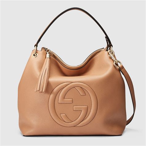 gucci hobo bag leather